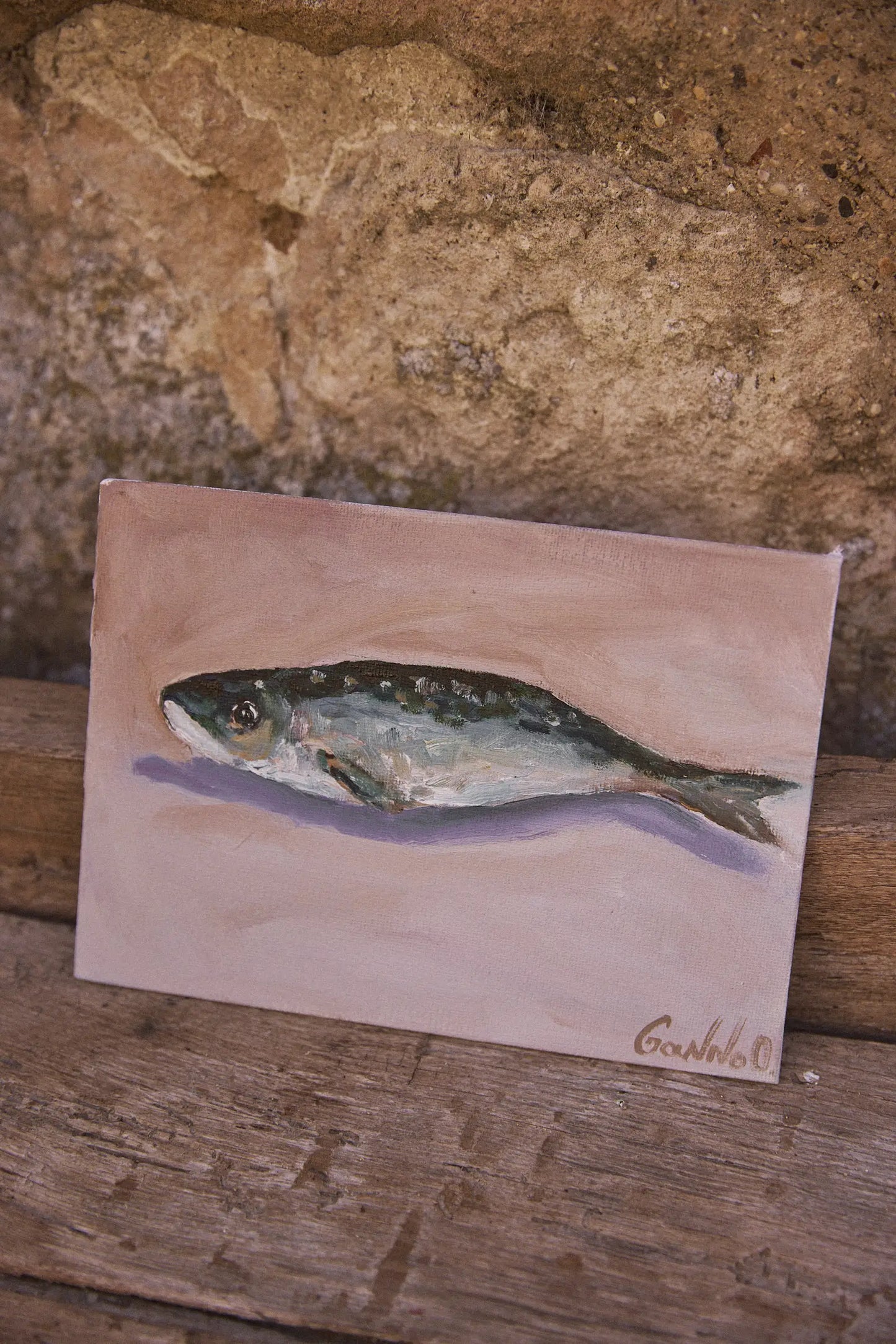 Petite huile sardine