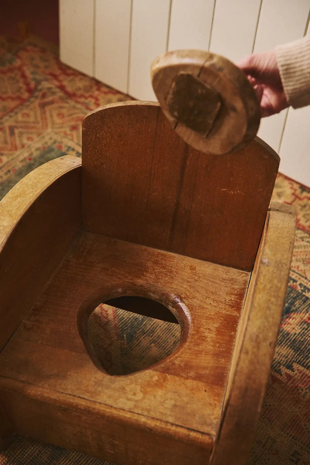 Fauteuil d'enfant en bois Torck