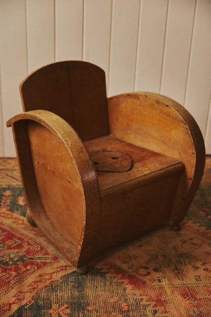 Fauteuil d'enfant en bois Torck