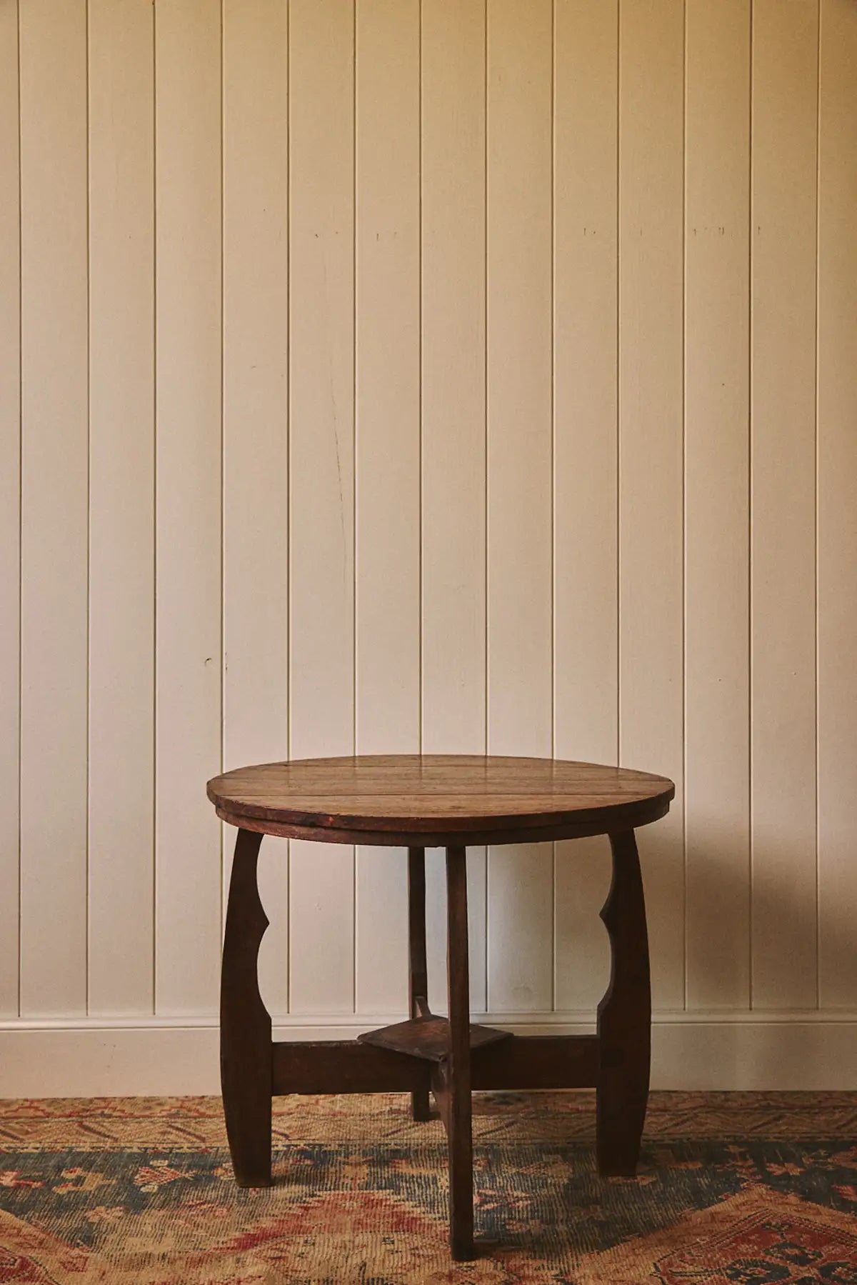 Table basse ronde en bois