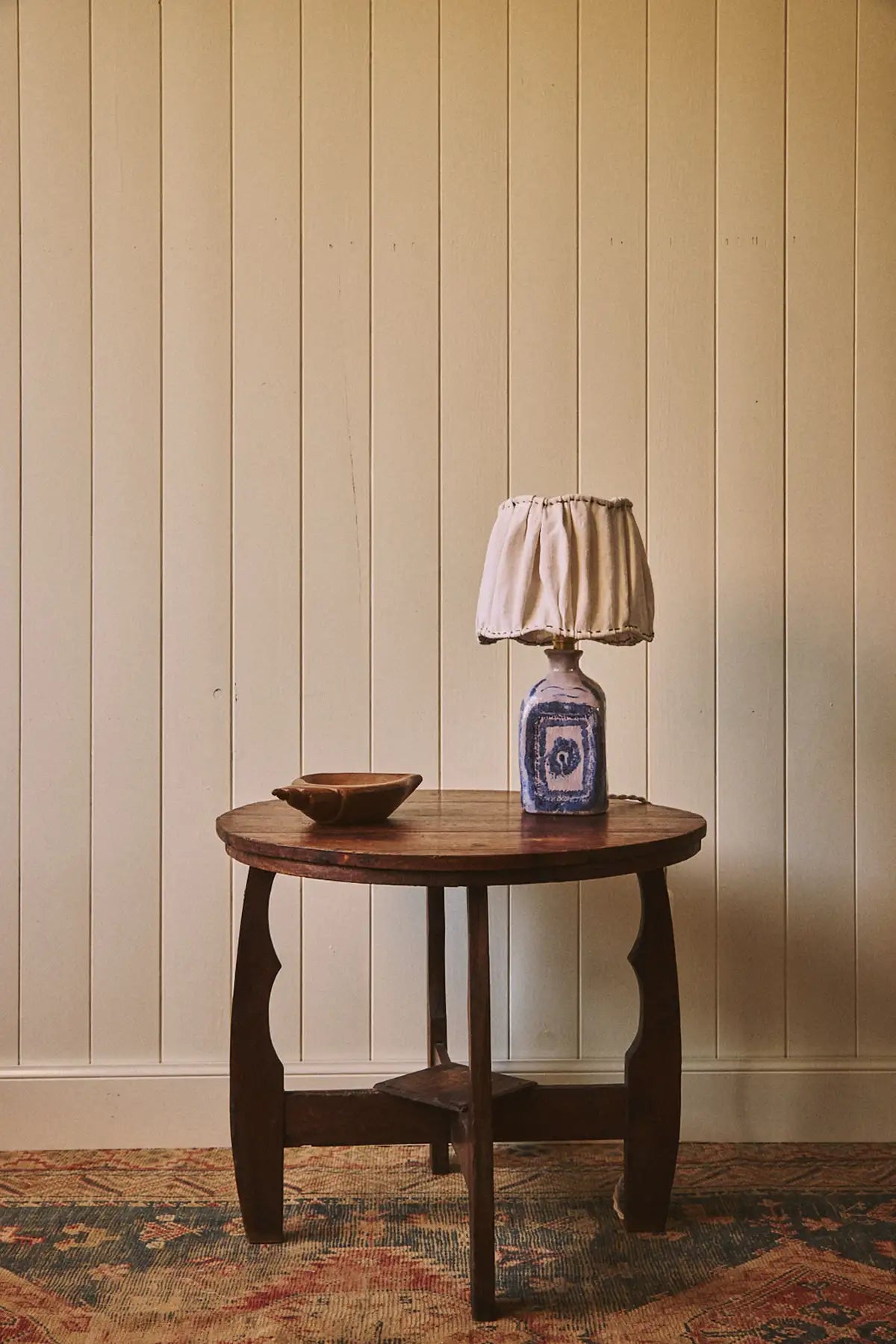 Table basse ronde en bois