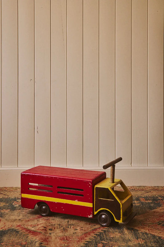Camion porteur en bois pour enfant