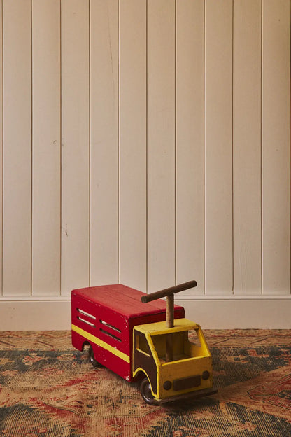 Camion porteur en bois pour enfant