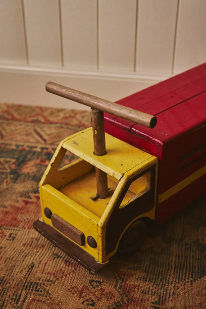 Camion porteur en bois pour enfant