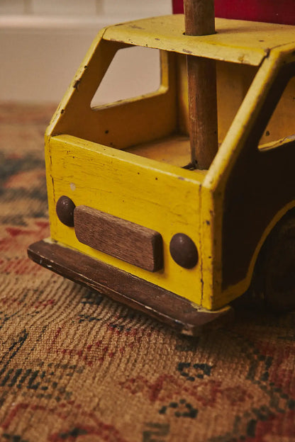 Camion porteur en bois pour enfant