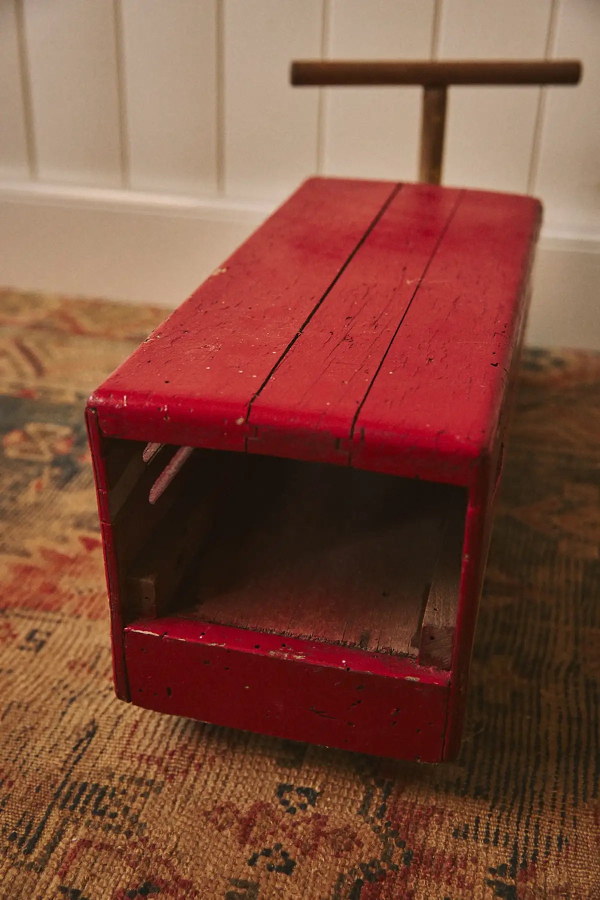 Camion porteur en bois pour enfant