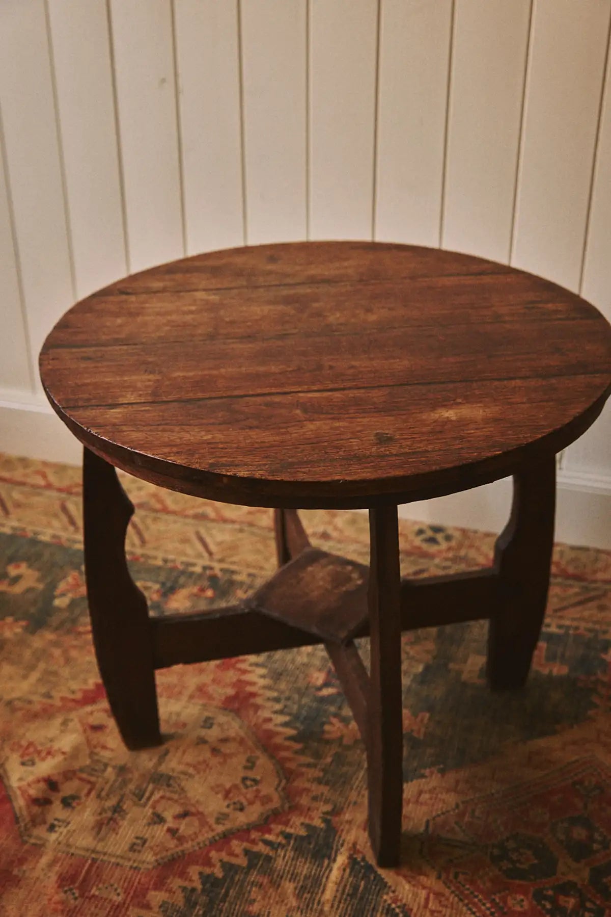 Table basse ronde en bois