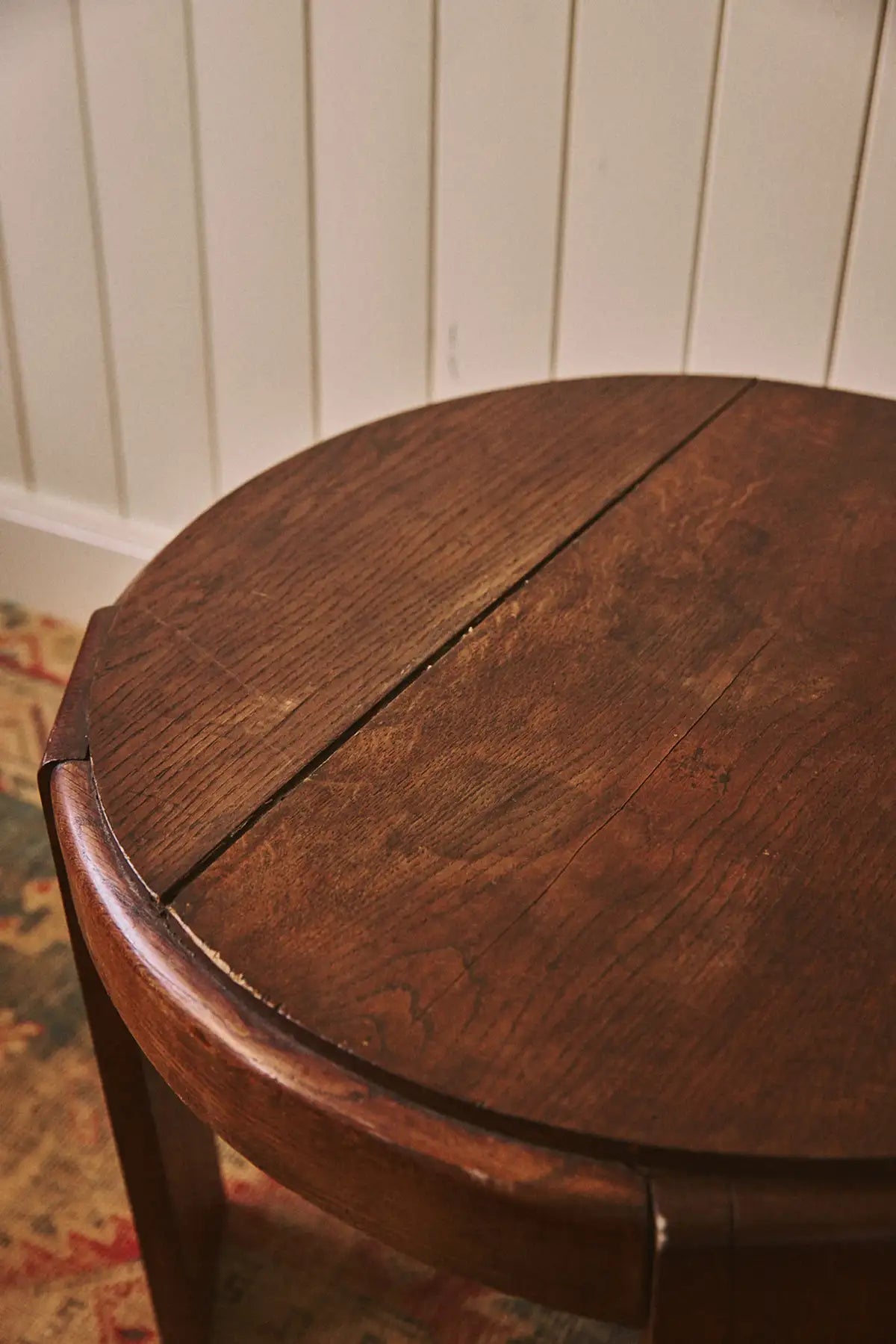 Table basse ronde en bois