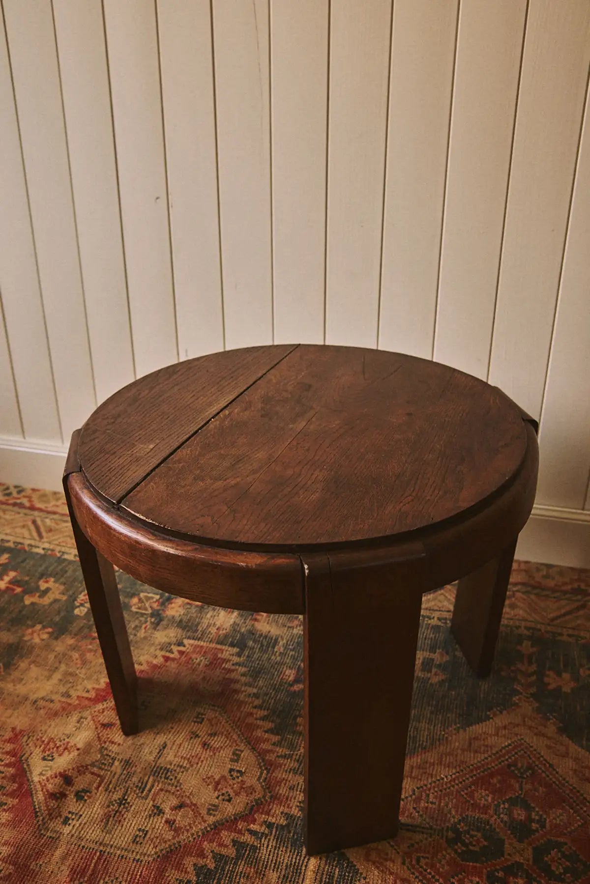Table basse ronde en bois