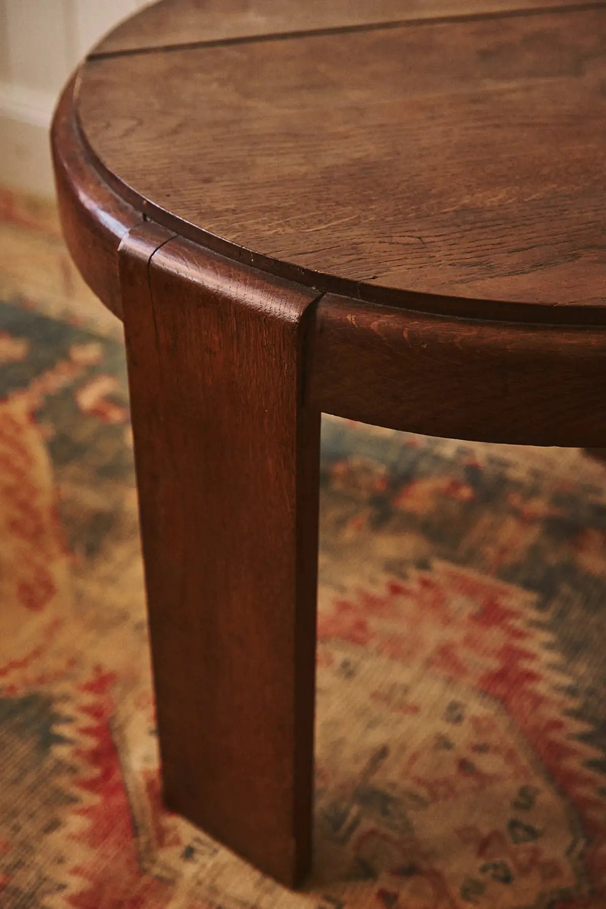 Table basse ronde en bois