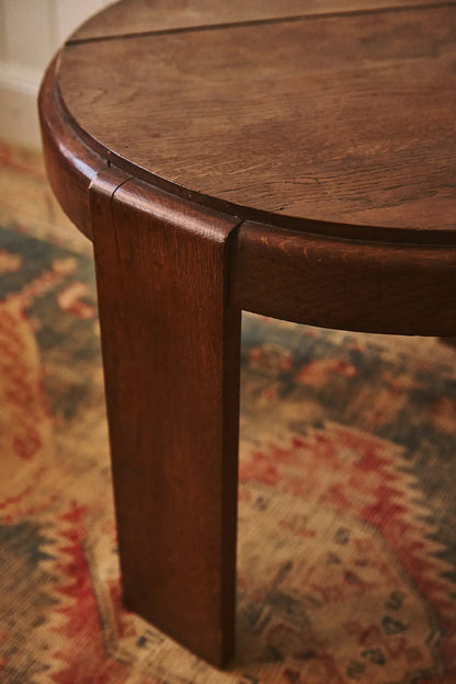 Table basse ronde en bois