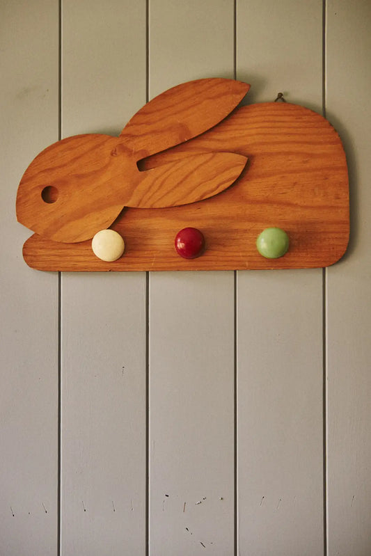 Porte manteau lapin pour enfant