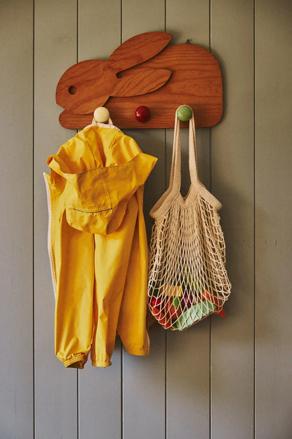 Porte manteau lapin pour enfant