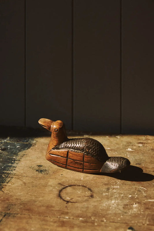 Petit canard en bois
