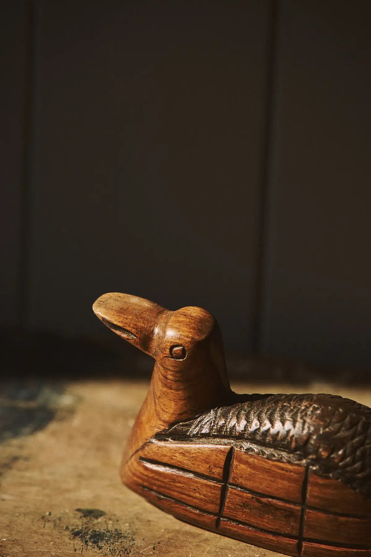Petit canard en bois