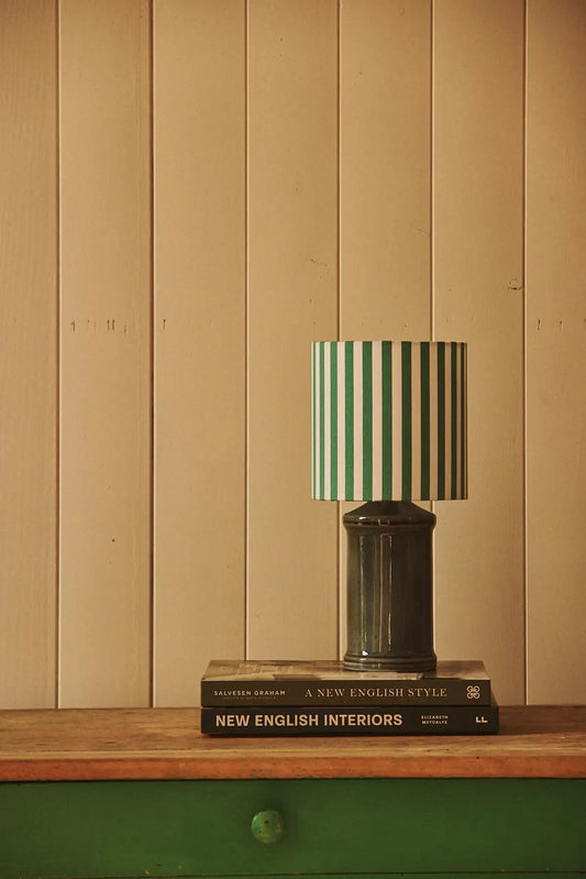 Old wooden lamp