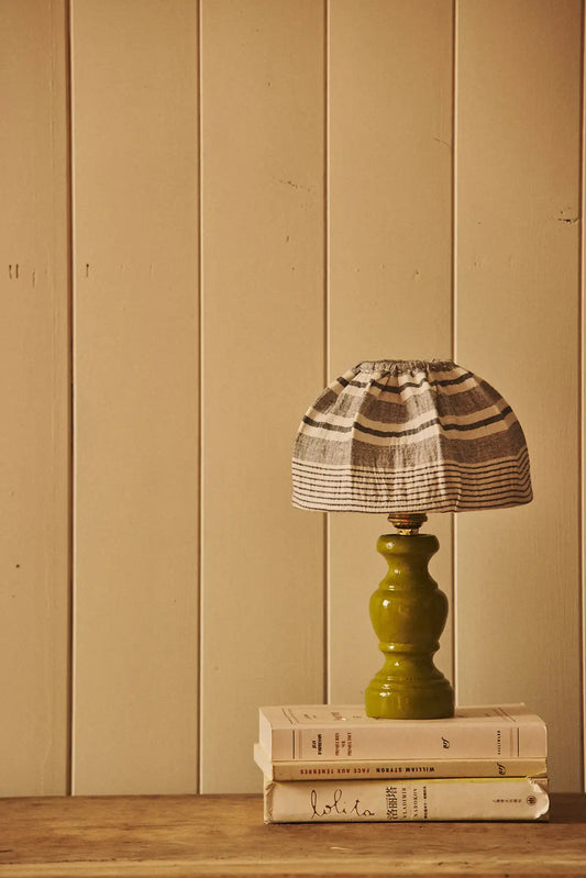 Old wooden lamp