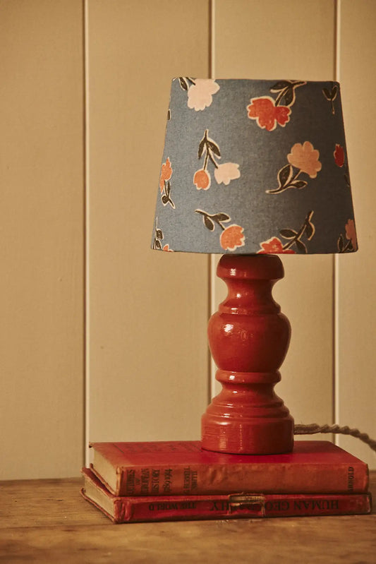 Old wooden lamp