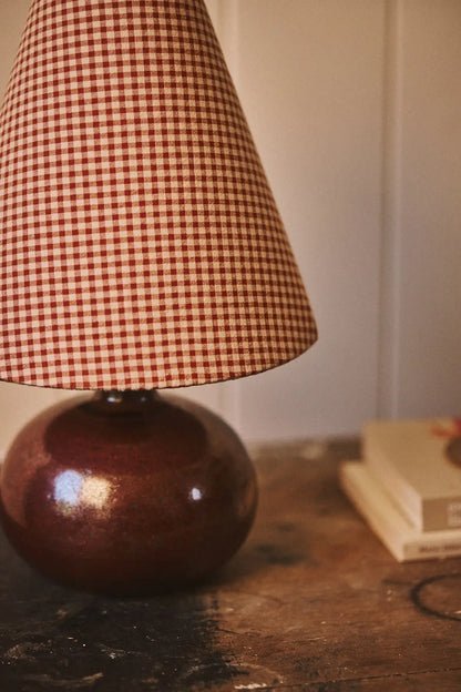 Old wooden lamp