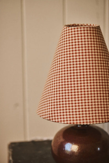 Old wooden lamp