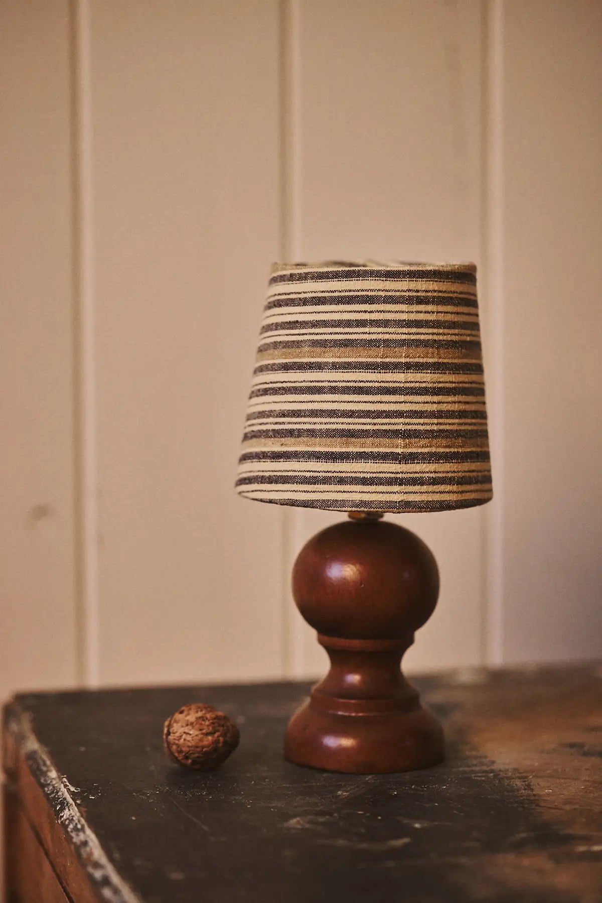 Old wooden lamp