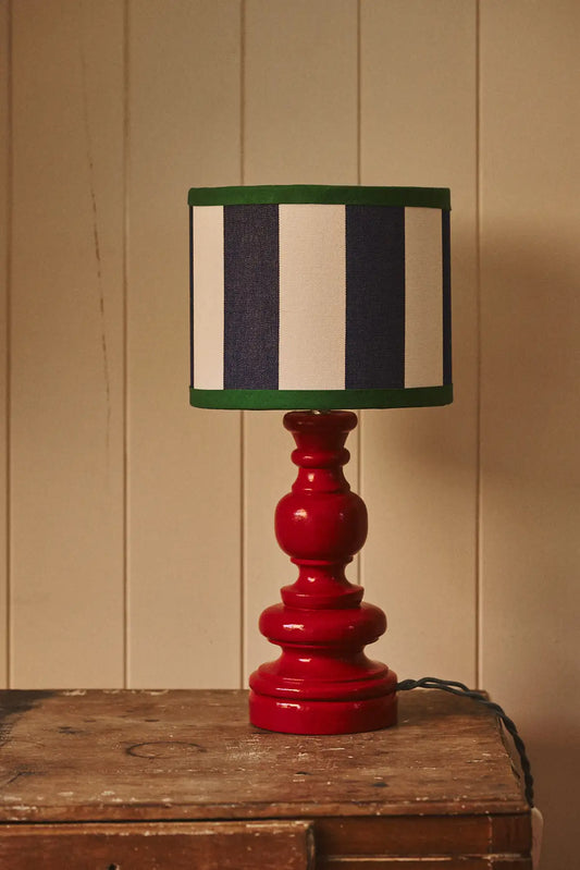 Old wooden lamp