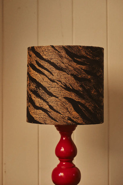 Old wooden lamp
