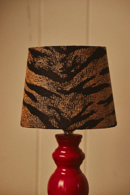 Old wooden lamp