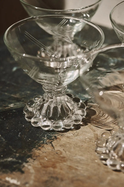 Set de 4 coupelles en verre