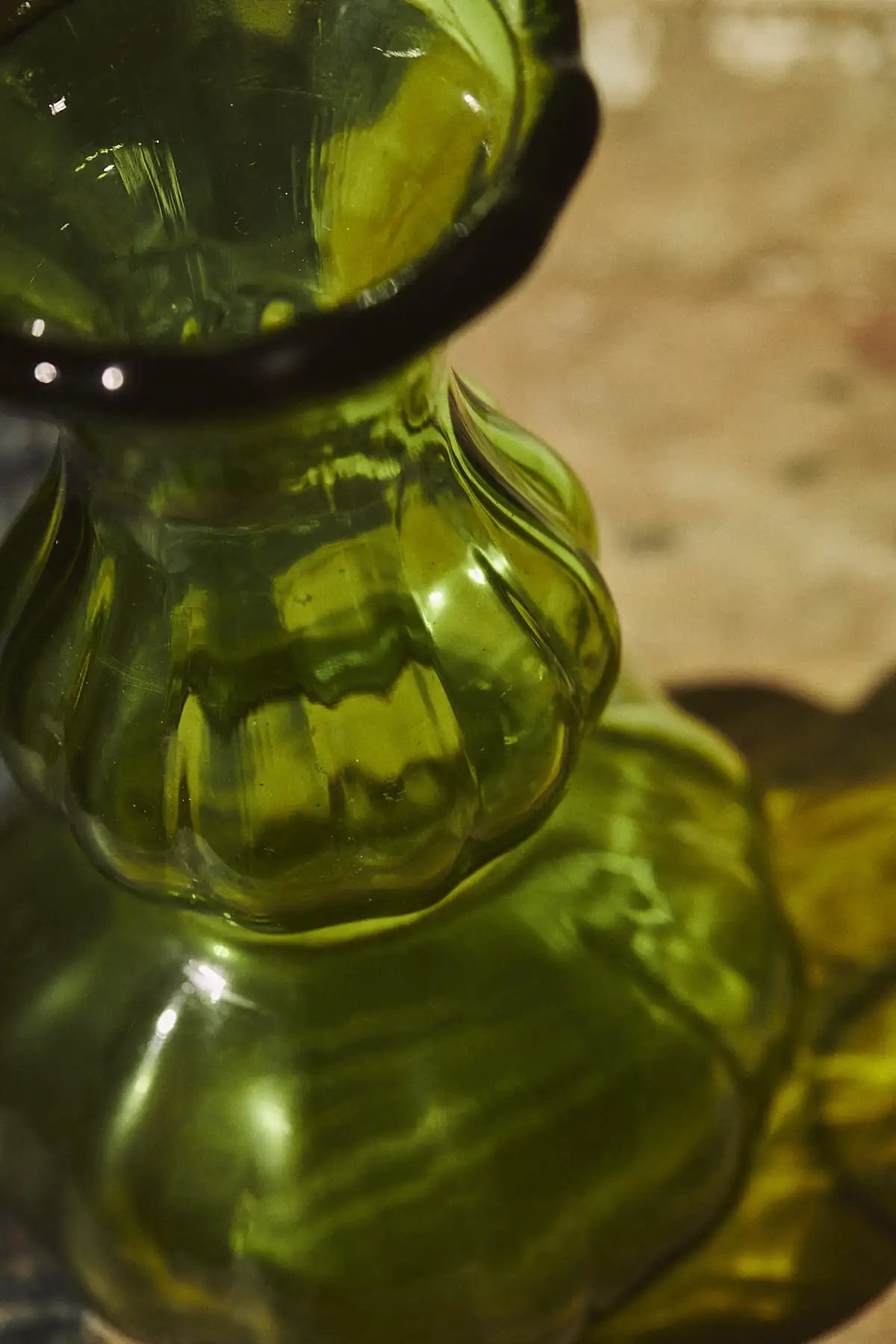Vase en verre