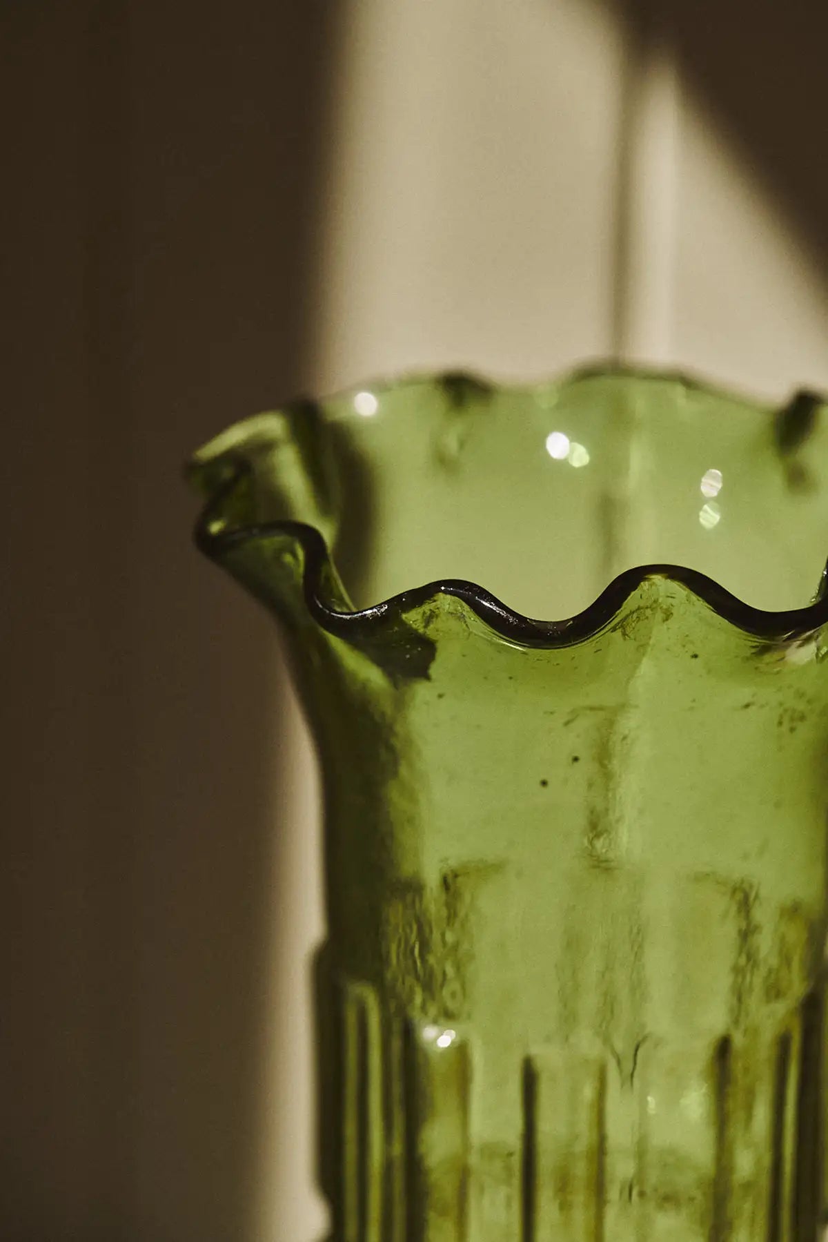 Vase en verre
