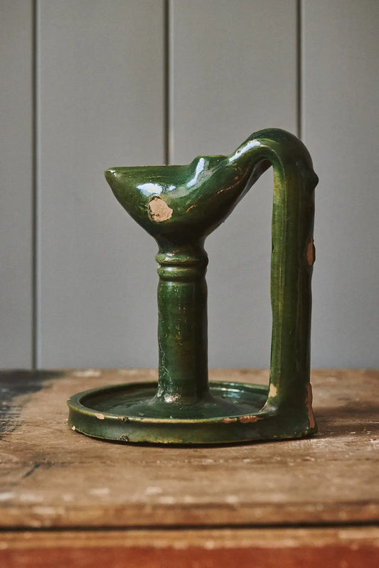 Lampe à huile vernissée