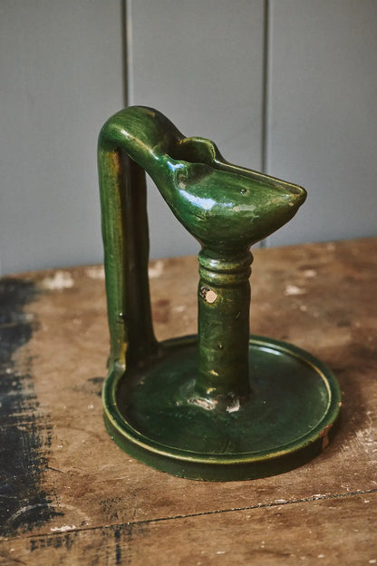 Lampe à huile vernissée