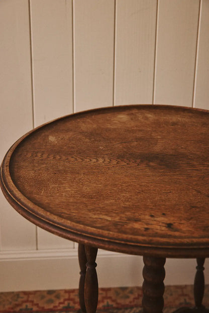 Table d’appoint en bois ronde