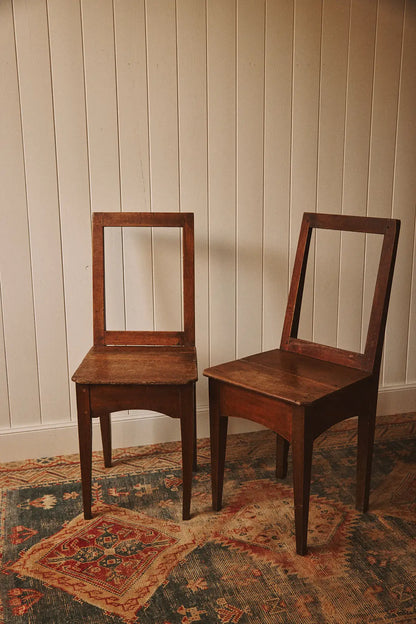 Paire de chaises lorraines