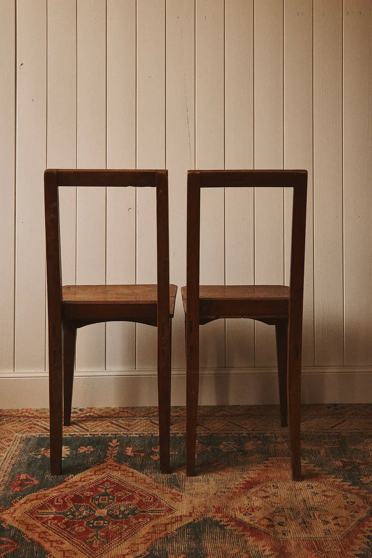 Paire de chaises lorraines
