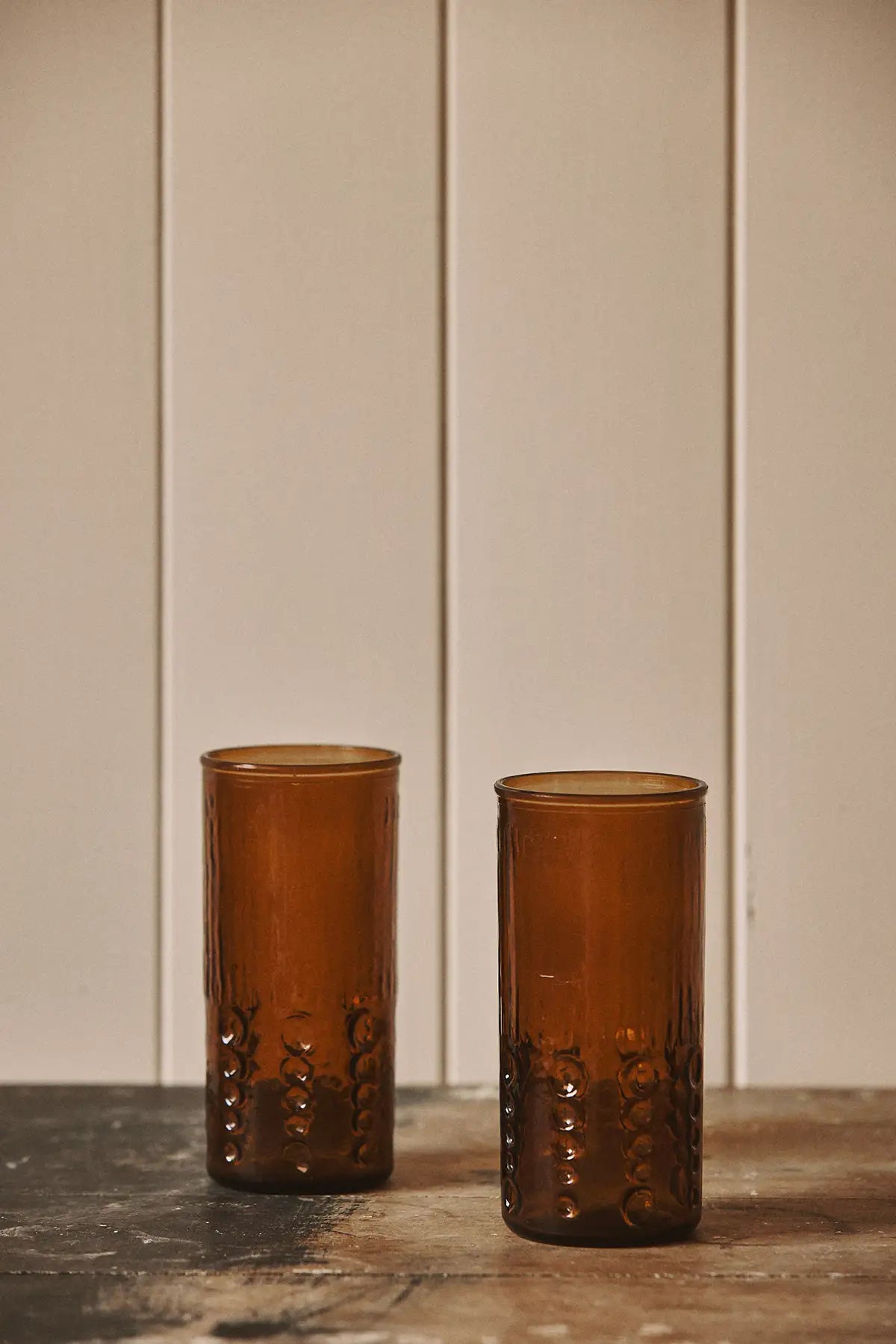 Verres ambrés