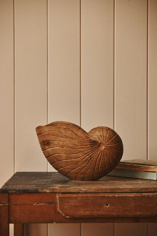 Nautile en bois massif