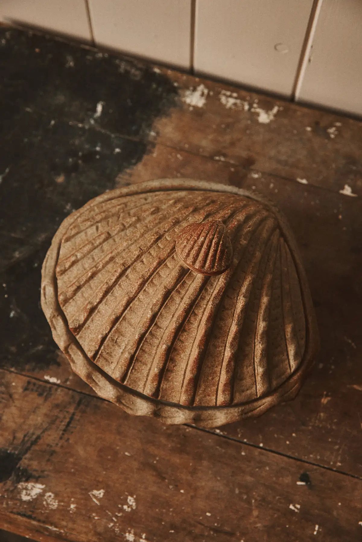 Plat de service coquille