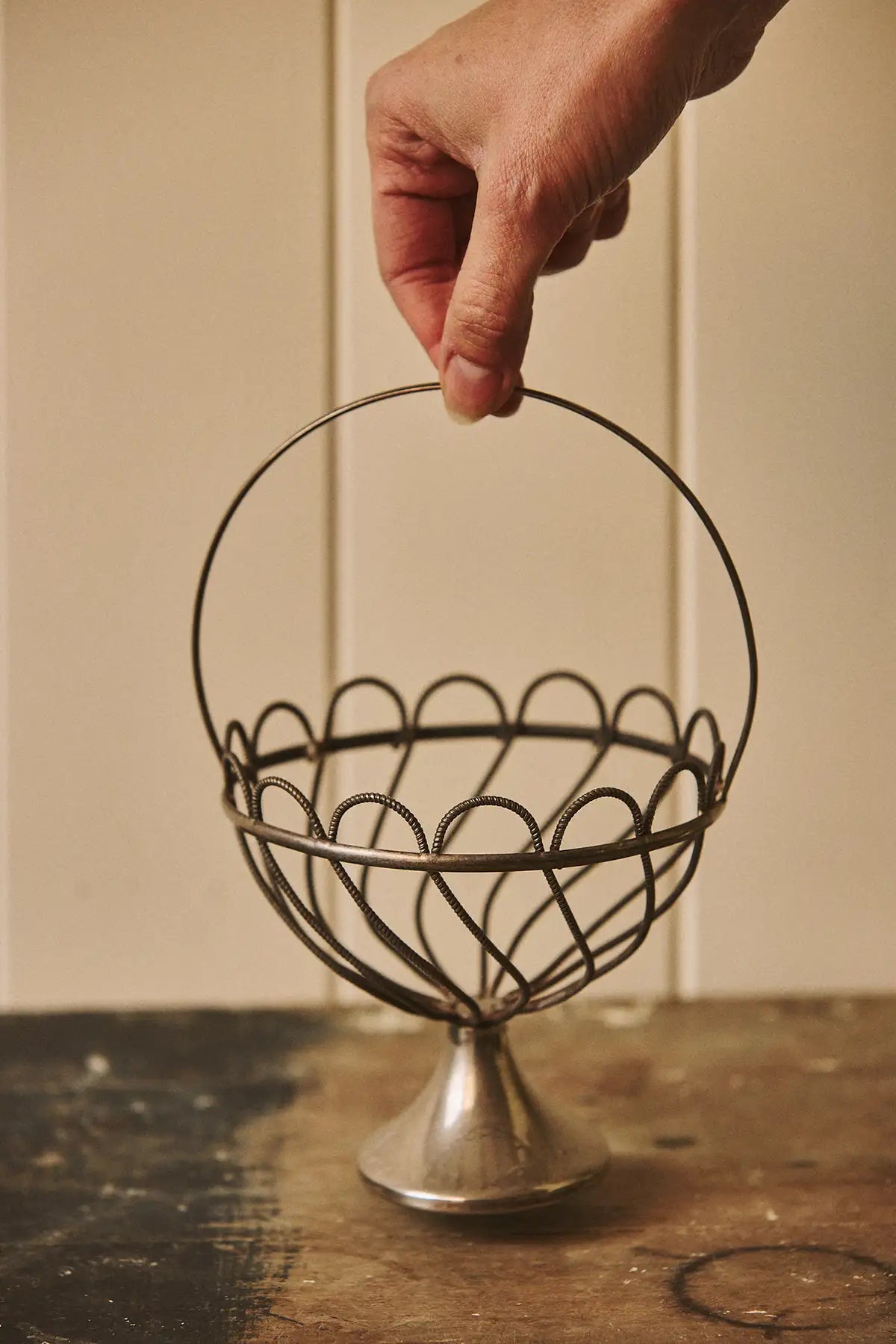 Petite coupe en métal