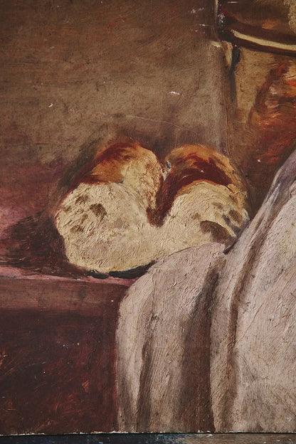 Peinture miche de pain