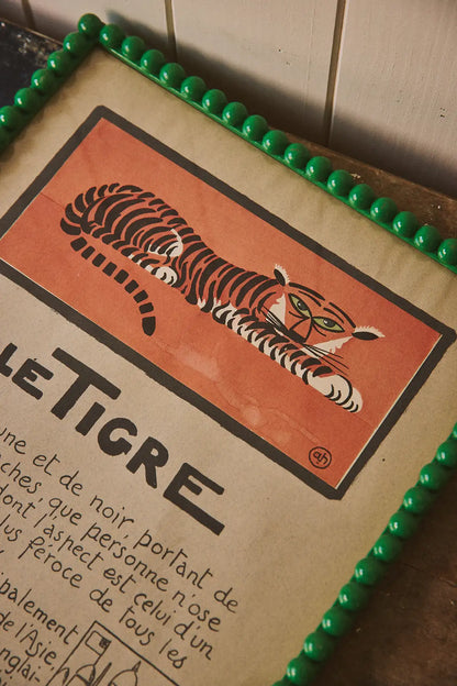 Le Tigre - illustration encadrée d'André Hellé