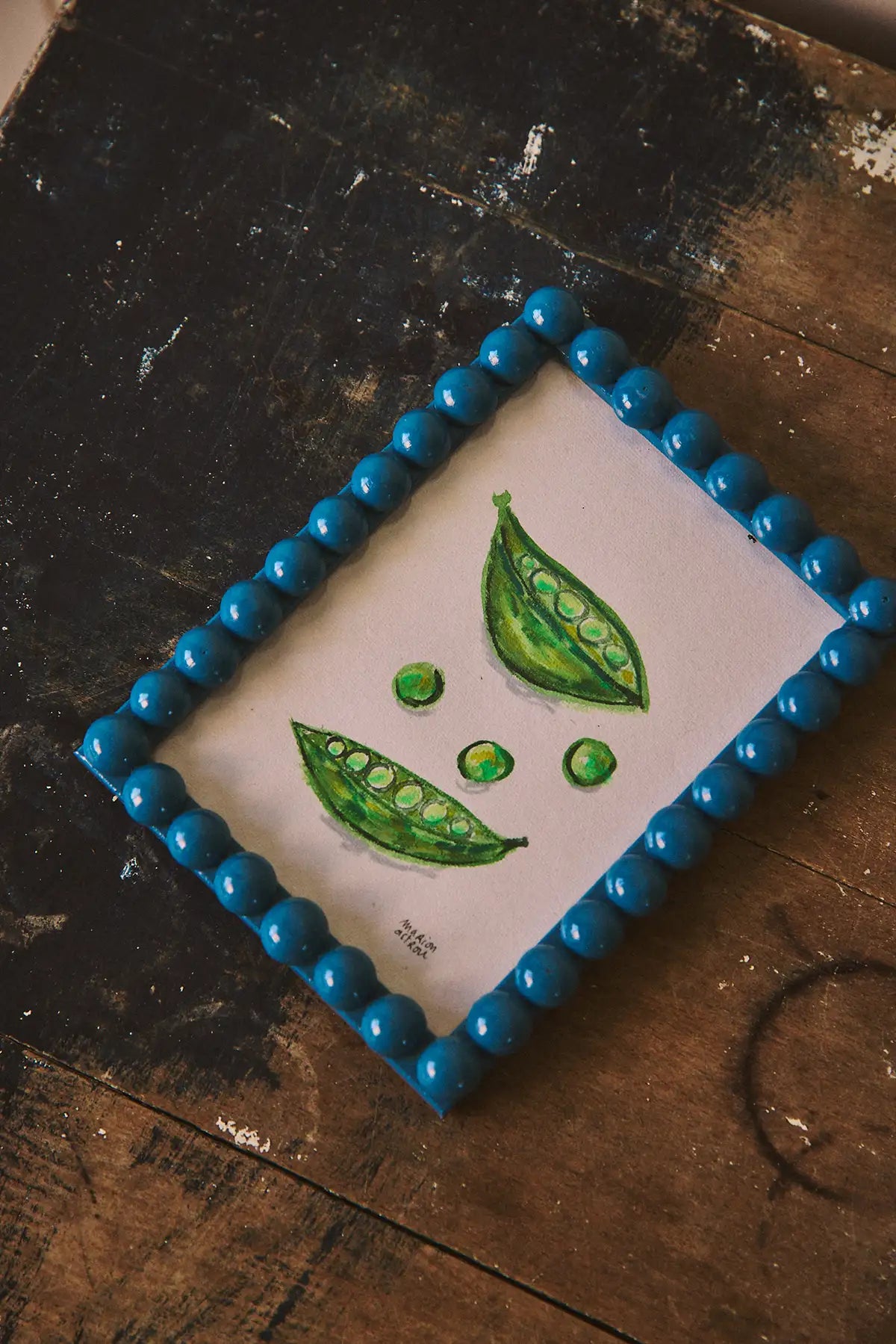 Les petits pois par Marion Astrou