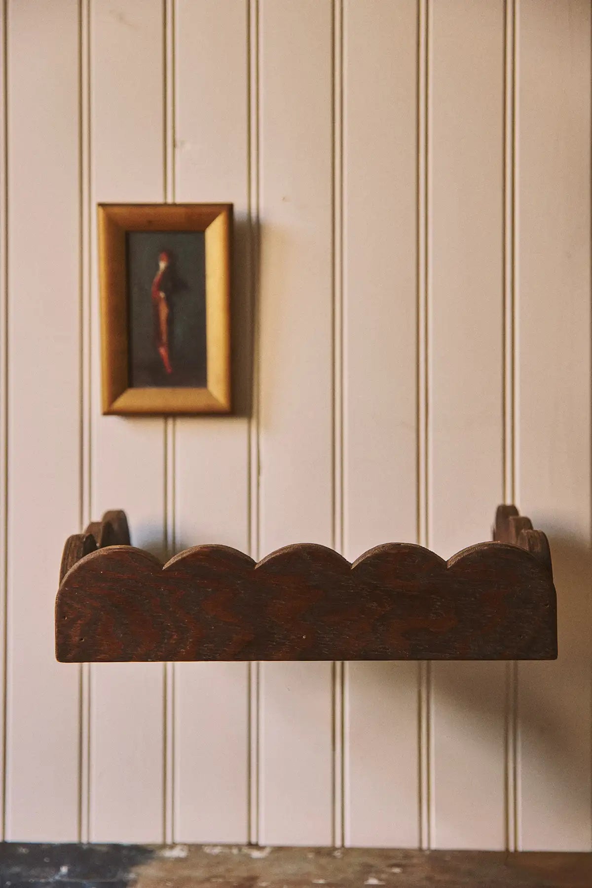 Petite étagère bois