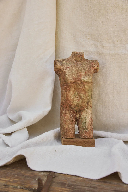 Étude torse d'homme ancien