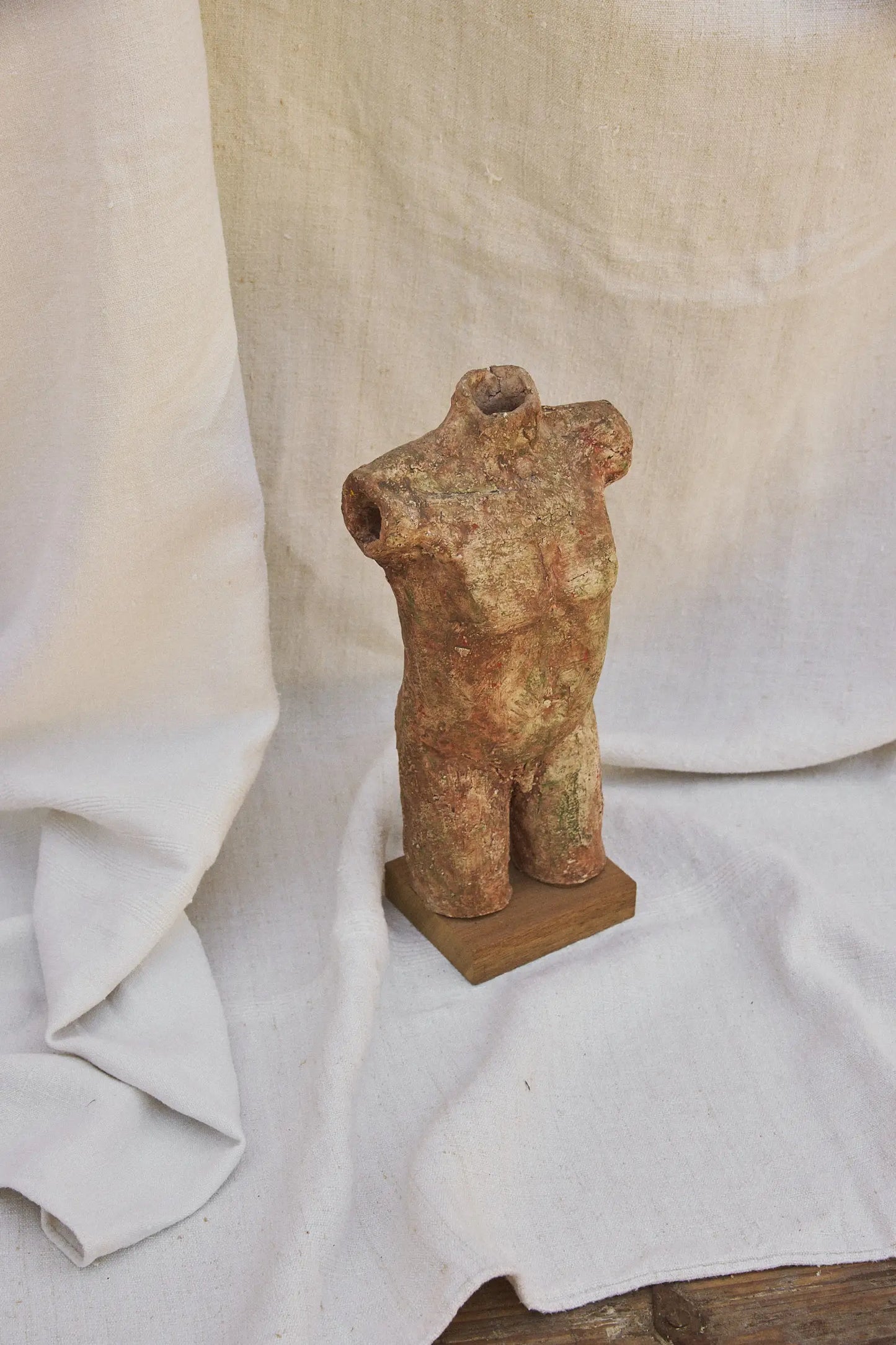 Étude torse d'homme ancien