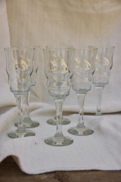 Ensemble de 6 coupes à champagne