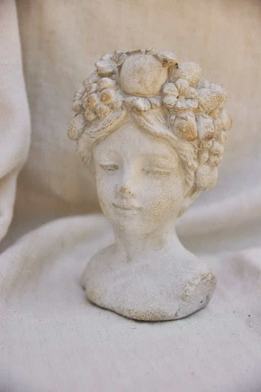 Cache pot visage - petit