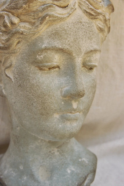 Cache pot visage - moyen