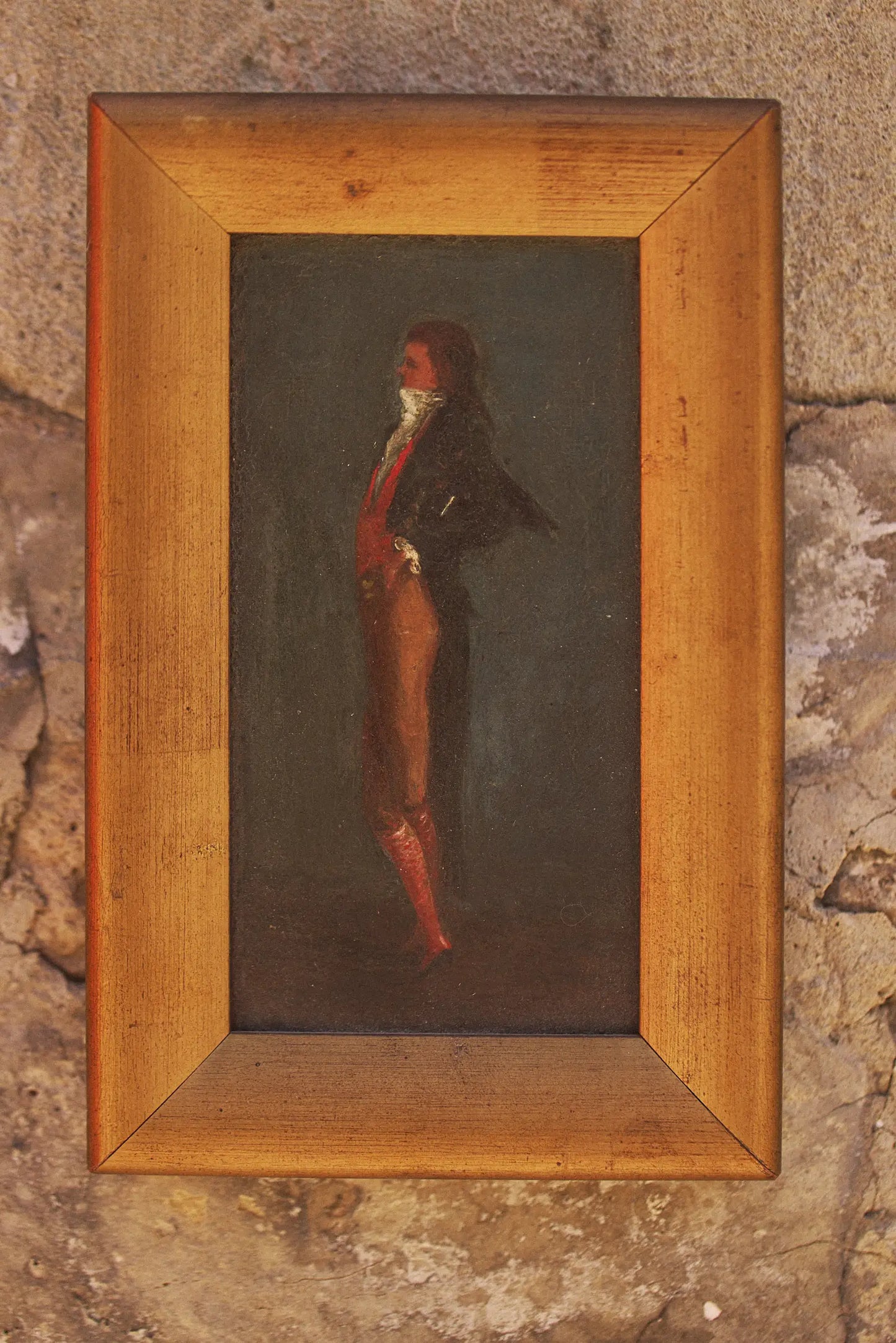 Petite peinture homme